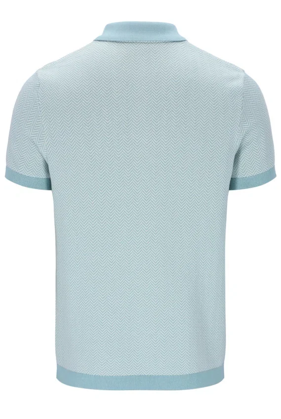 Polo Marty Zip blu sterling