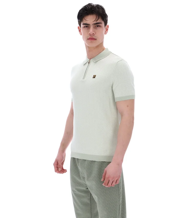Polo Marty Zip color schiuma di mare