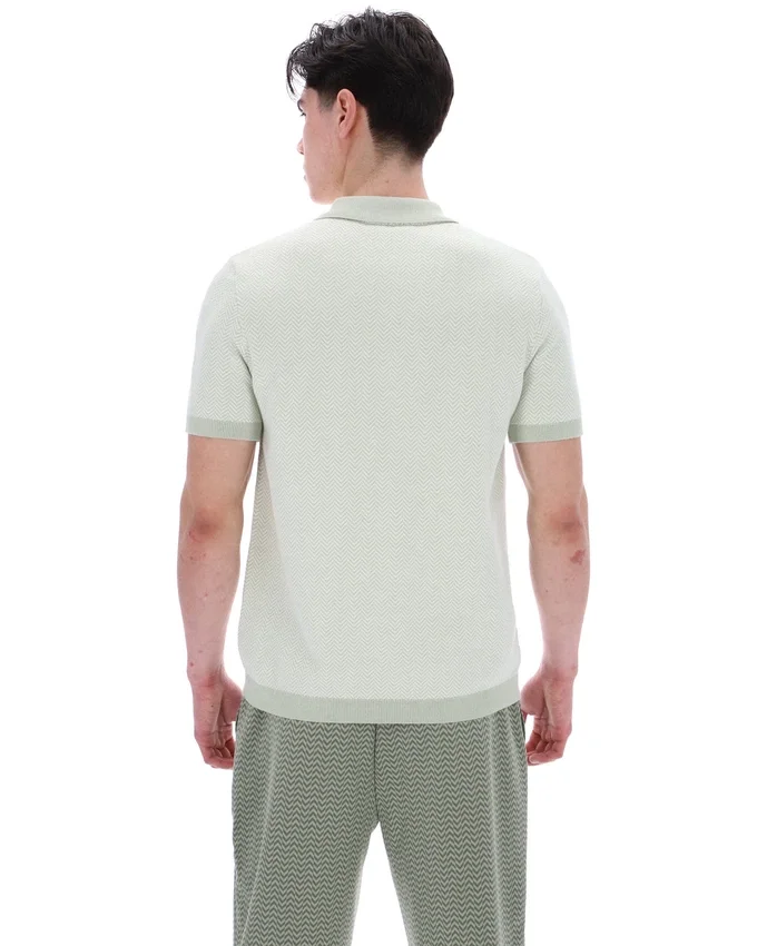 Polo Marty Zip color schiuma di mare