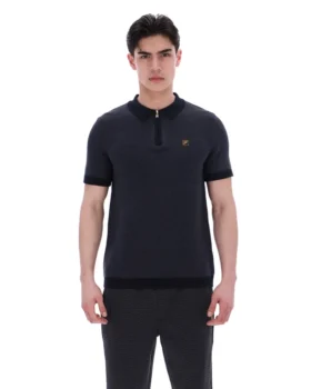 Polo Marty Zip nera