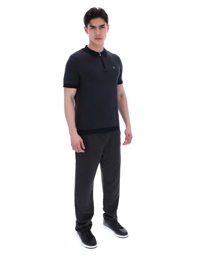 Polo Marty Zip nera