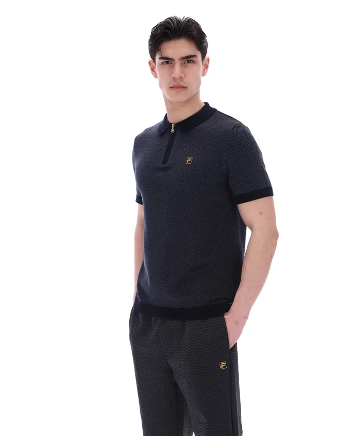 Polo Marty Zip nera