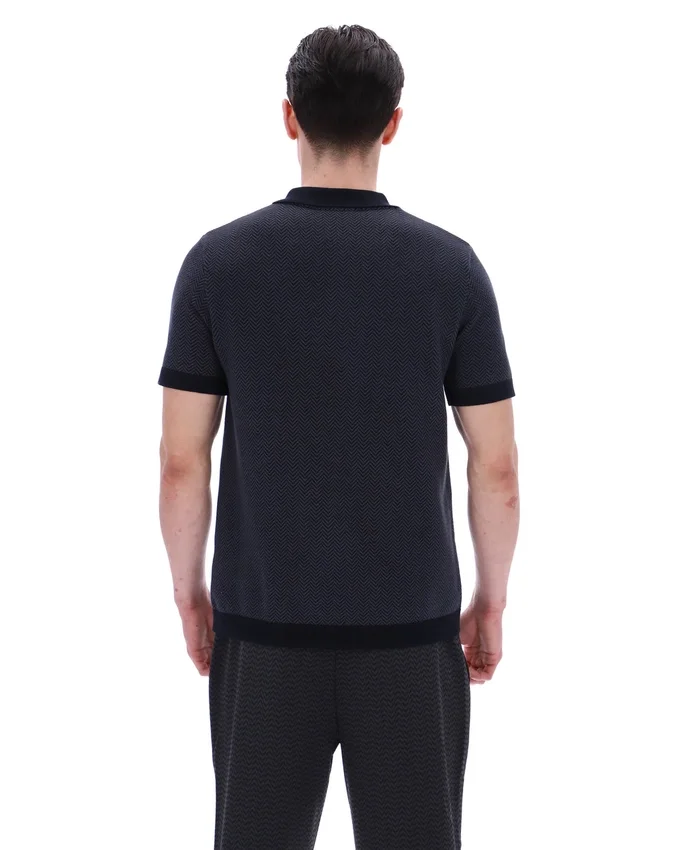 Polo Marty Zip nera