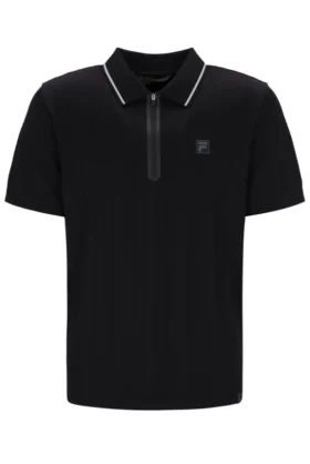 Polo nera Casa Cable Zip