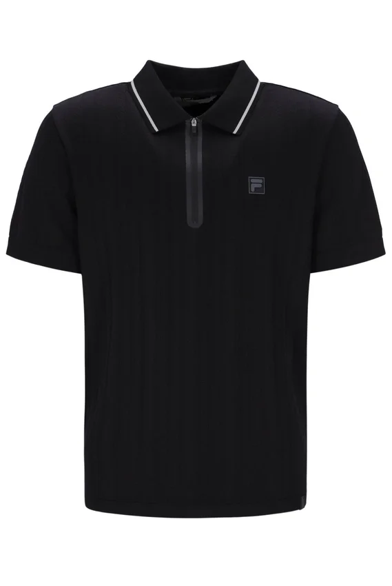 Polo nera Casa Cable Zip