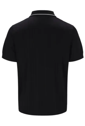 Polo nera Casa Cable Zip