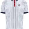 Polo Traditional Borg da uomo bianca