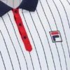 Polo Traditional Borg da uomo bianca