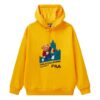 Pullover sportivo Fila da uomo Giallo