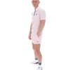 Rosa pallido Polo a righe BB1 Classic Vintage
