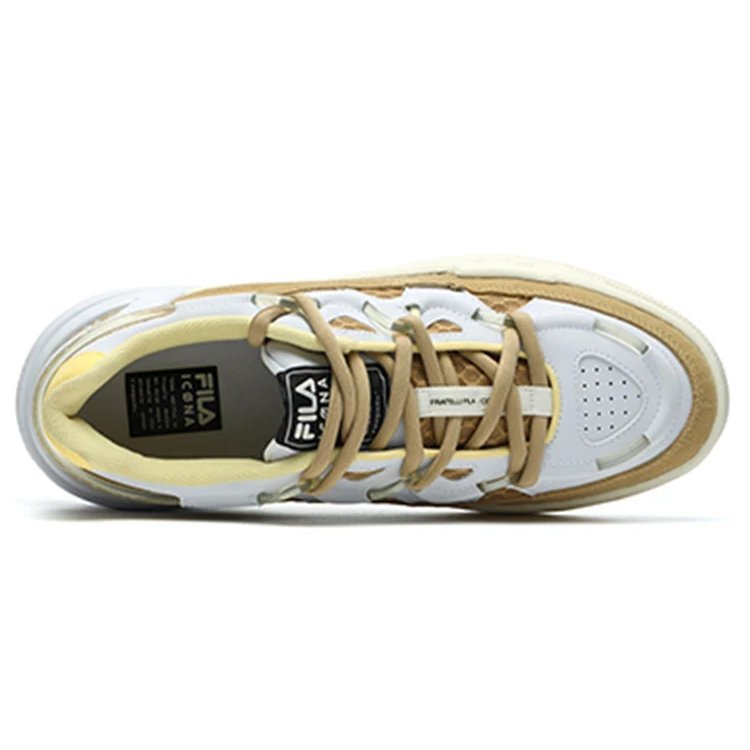 Salto Low-Top Bianco/Marrone