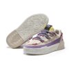 Salto Low-Top Bianco/Viola