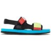 Sandali Capri "Black Blue Red"