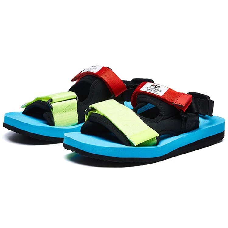 Sandali Capri "Black Blue Red"