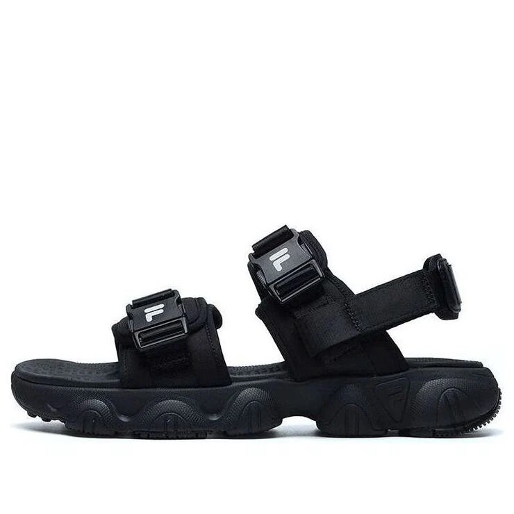 Sandali casual alla moda Jagger, neri
