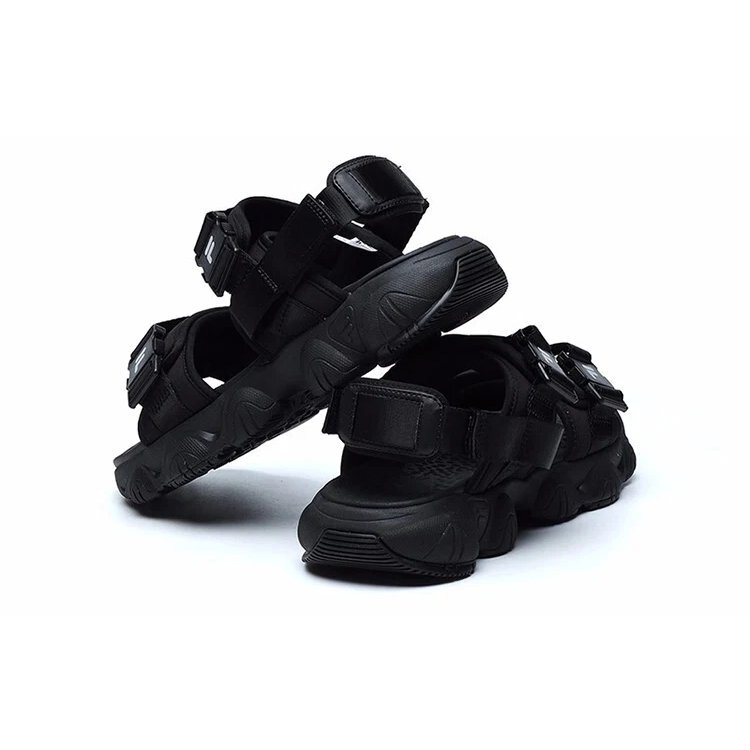 Sandali casual alla moda Jagger, neri