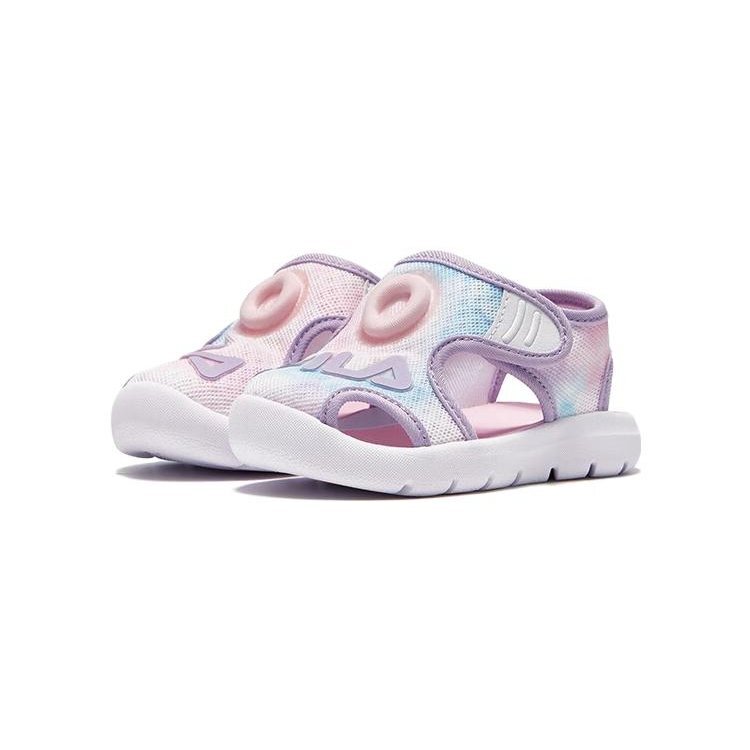 Sandali casual comodi "Rosa-Viola"