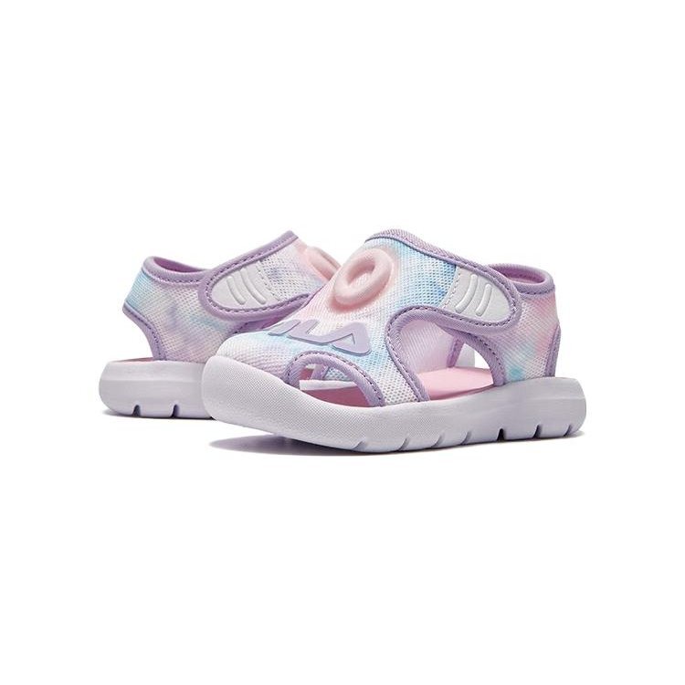 Sandali casual comodi "Rosa-Viola"