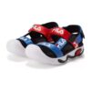 Sandali classici "Nero Blu Rosso"