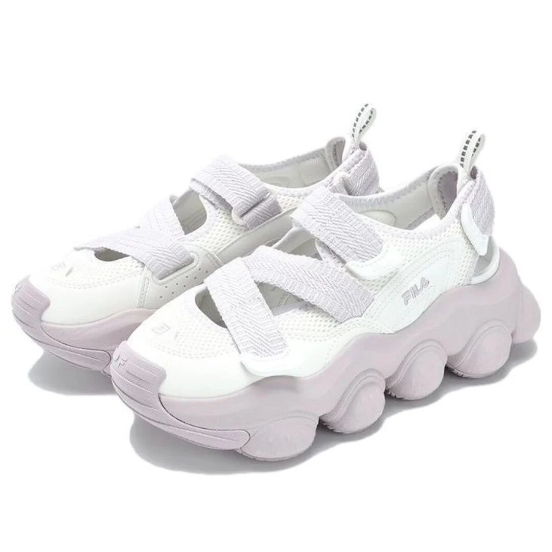 Sandali Core Fragola Fshion Moderno "White Pink"