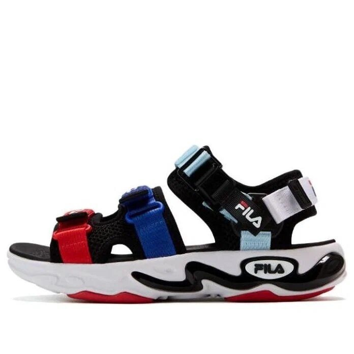 Sandali lifestyle "Black Blue Red"