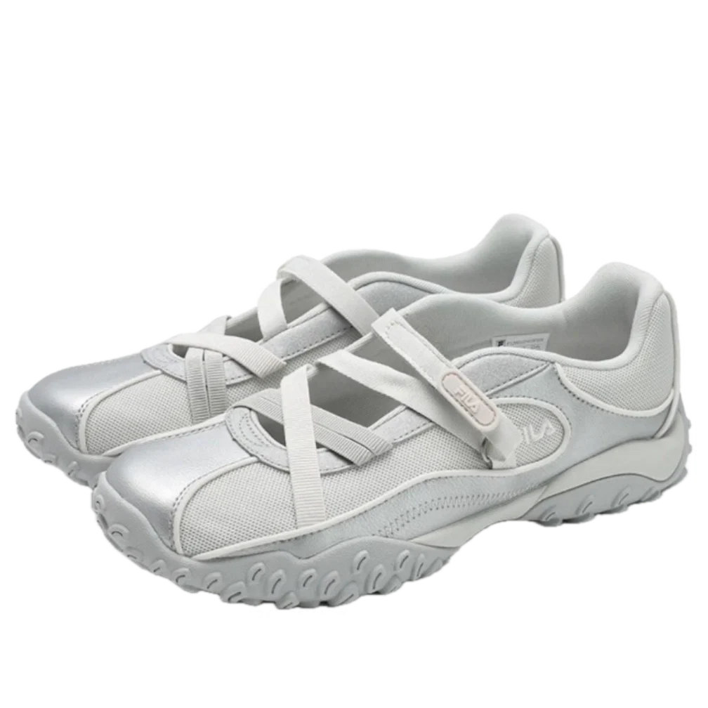 Sandali Pebble "White Silver"