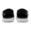 Sandali piatti casual "Nero Rosso Blu"