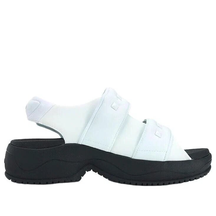 Sandali Puff "Bianco Nero"