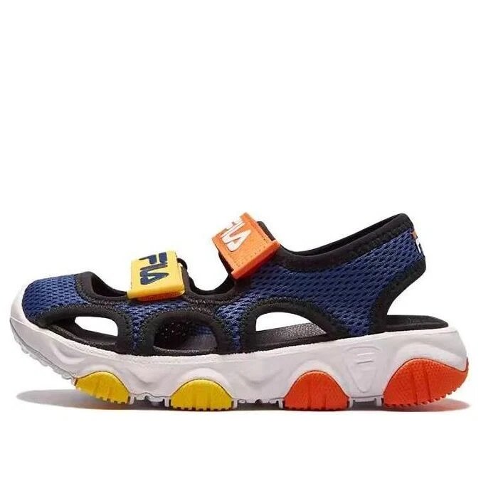 Sandali sportivi "Blu Arancione Giallo"