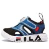 Sandali sportivi "Blue Black White"