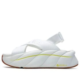 Sandali sportivi per un bianco brillante