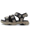 Sandalo Fluid "Nero Marrone"