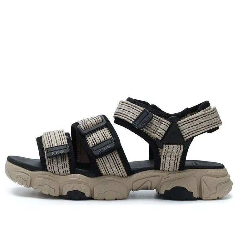 Sandalo Fluid "Nero Marrone"
