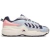 Scarpa retrò blu e rosa