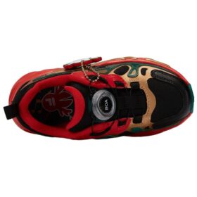 Scarpe alla moda “Black Red Gold”