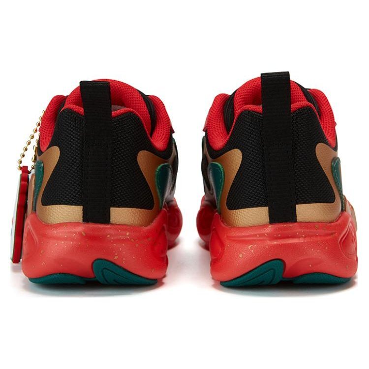Scarpe alla moda "Black Red Gold"