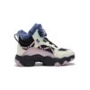 Scarpe alte "Nero Bianco Rosa"