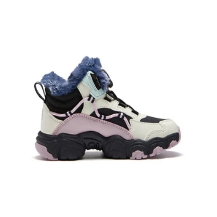 Scarpe alte "Nero Bianco Rosa"