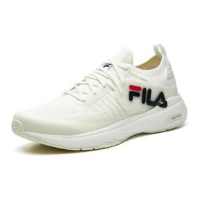Scarpe basse con logo sul retro “Bianco”