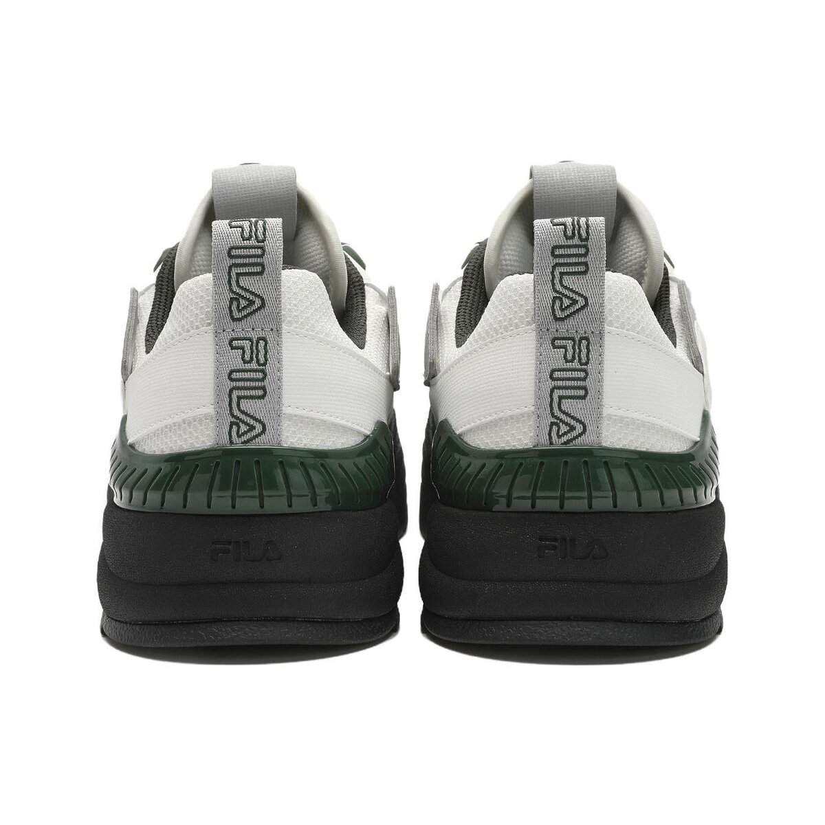 Scarpe basse Court Deluxe "Grigio Bianco Nero"