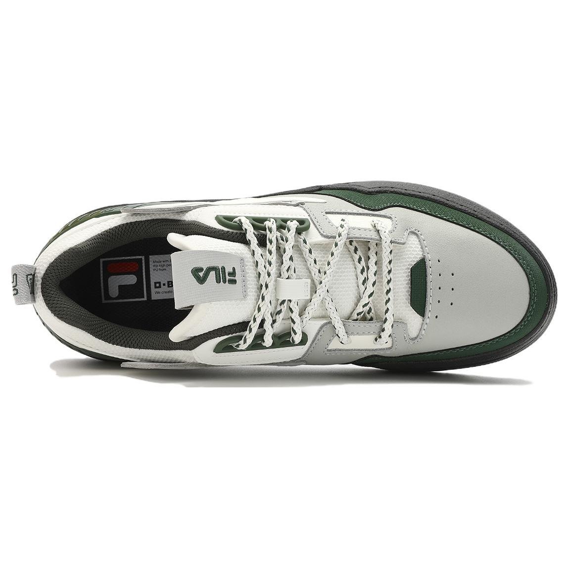 Scarpe basse Court Deluxe "Grigio Bianco Nero"