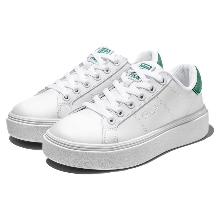 Scarpe basse Court Plumpy Bianco/Verde