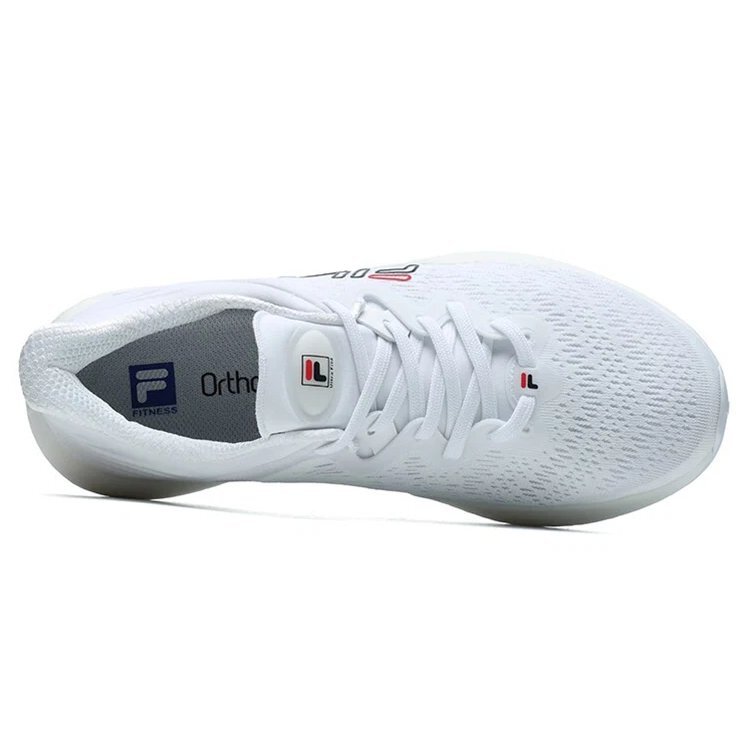 Scarpe basse da atletica "Bianco Nero Logo"
