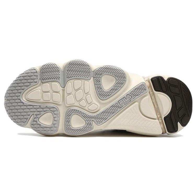 Scarpe basse ET Retro "Bianco crema Marrone"