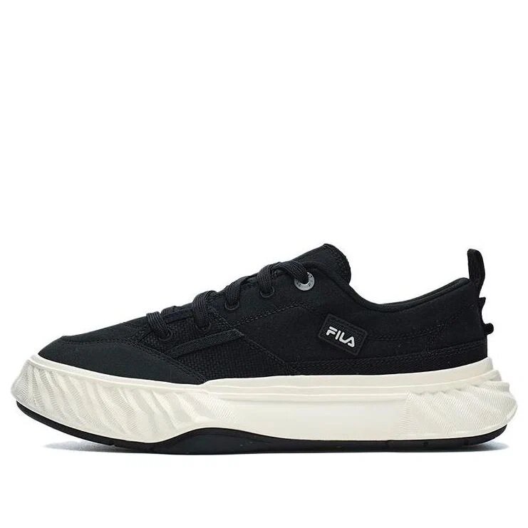 Scarpe basse in tela antiscivolo e resistenti "Black White"