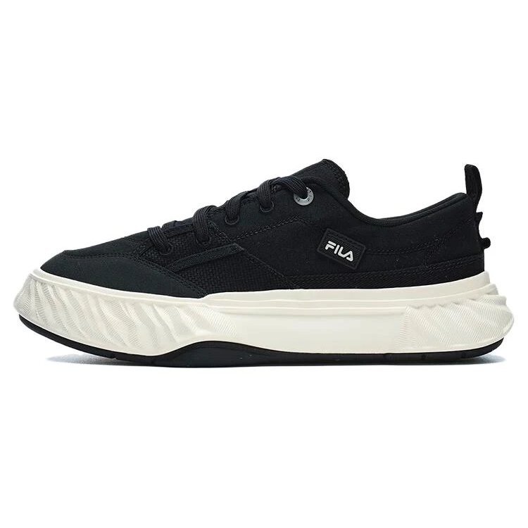 Scarpe basse in tela antiscivolo e resistenti "Black White"