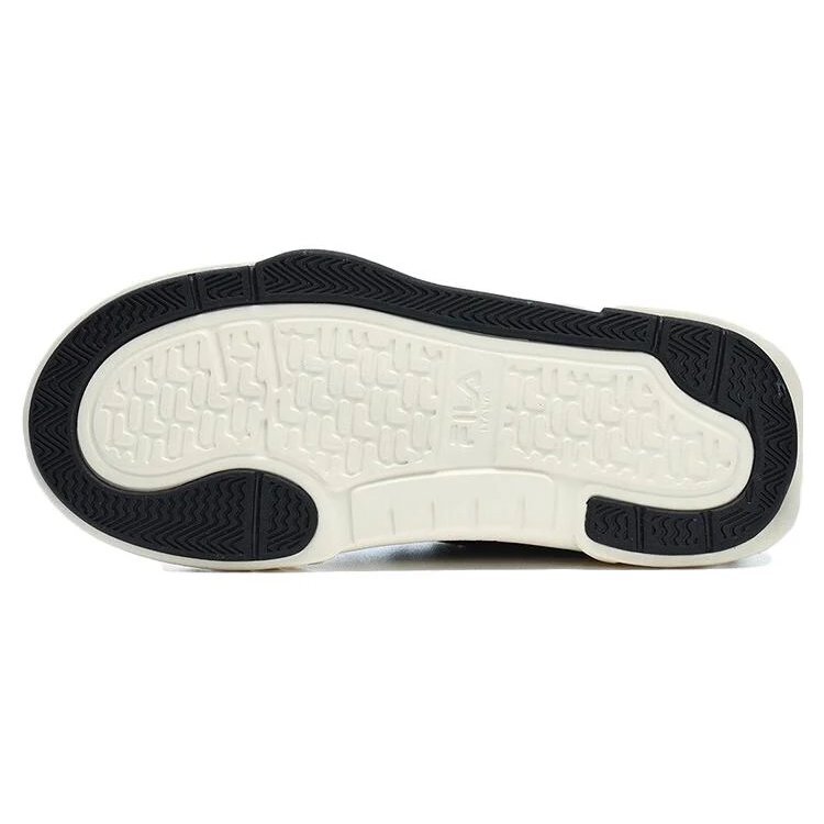 Scarpe basse in tela antiscivolo e resistenti "Black White"