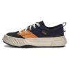 Scarpe basse in tela antiscivolo e resistenti "Blu Verde Arancione"