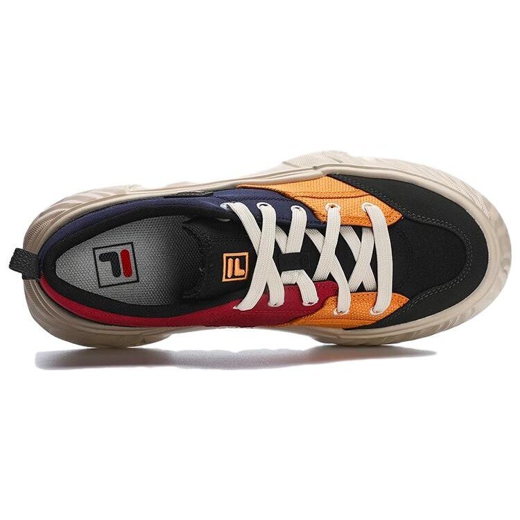 Scarpe basse in tela antiscivolo e resistenti "Blu Verde Arancione"