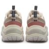 Scarpe basse moderne Sofia 1S Fishbone "Bianco Rosa Blu"